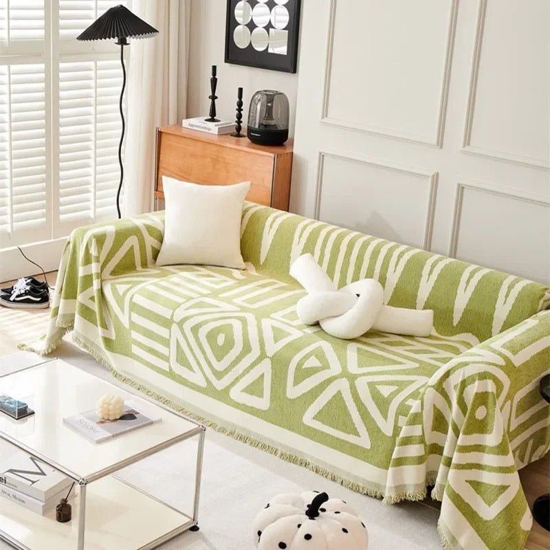 Durable Chenille Couch Cover for Family Protection – Stylish and Easy to Maintain 