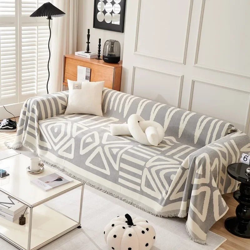 Durable Chenille Couch Cover for Family Protection – Stylish and Easy to Maintain 