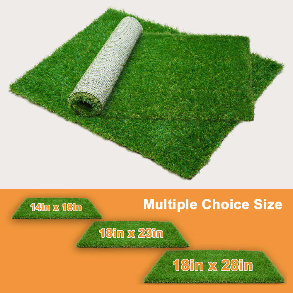 DwellTurf Indoor Dog Potty Mat | Washable Grass Relief Pads for Training 