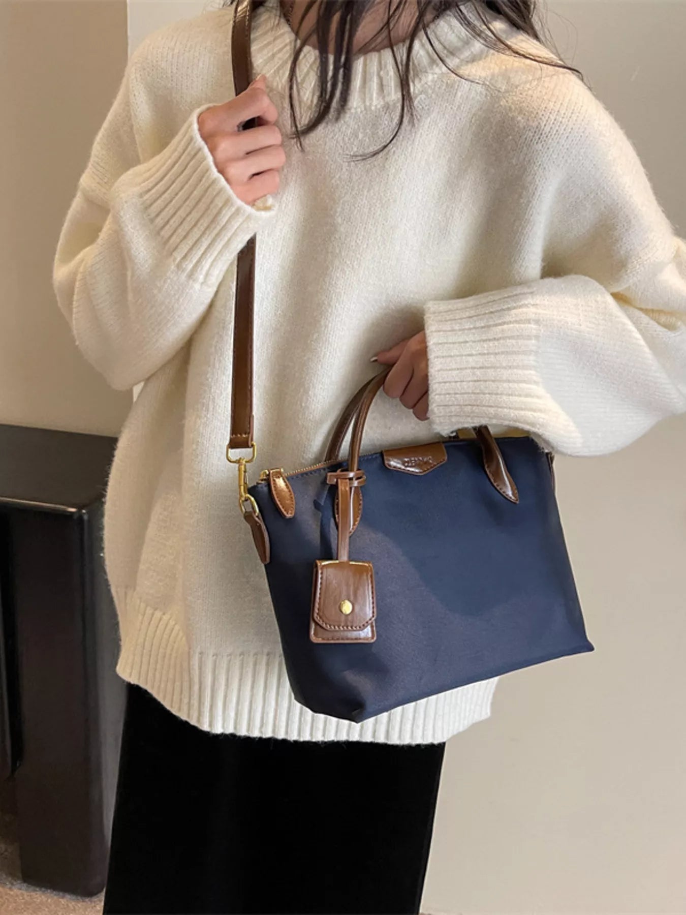 Top Handle Crossbody Bag 