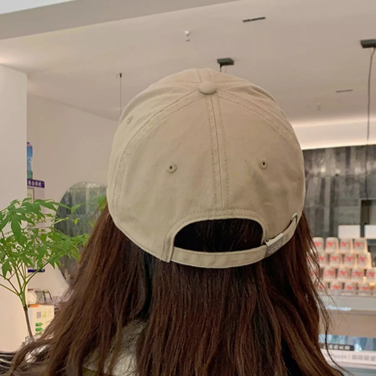 Clover Embroidered Baseball Cap 