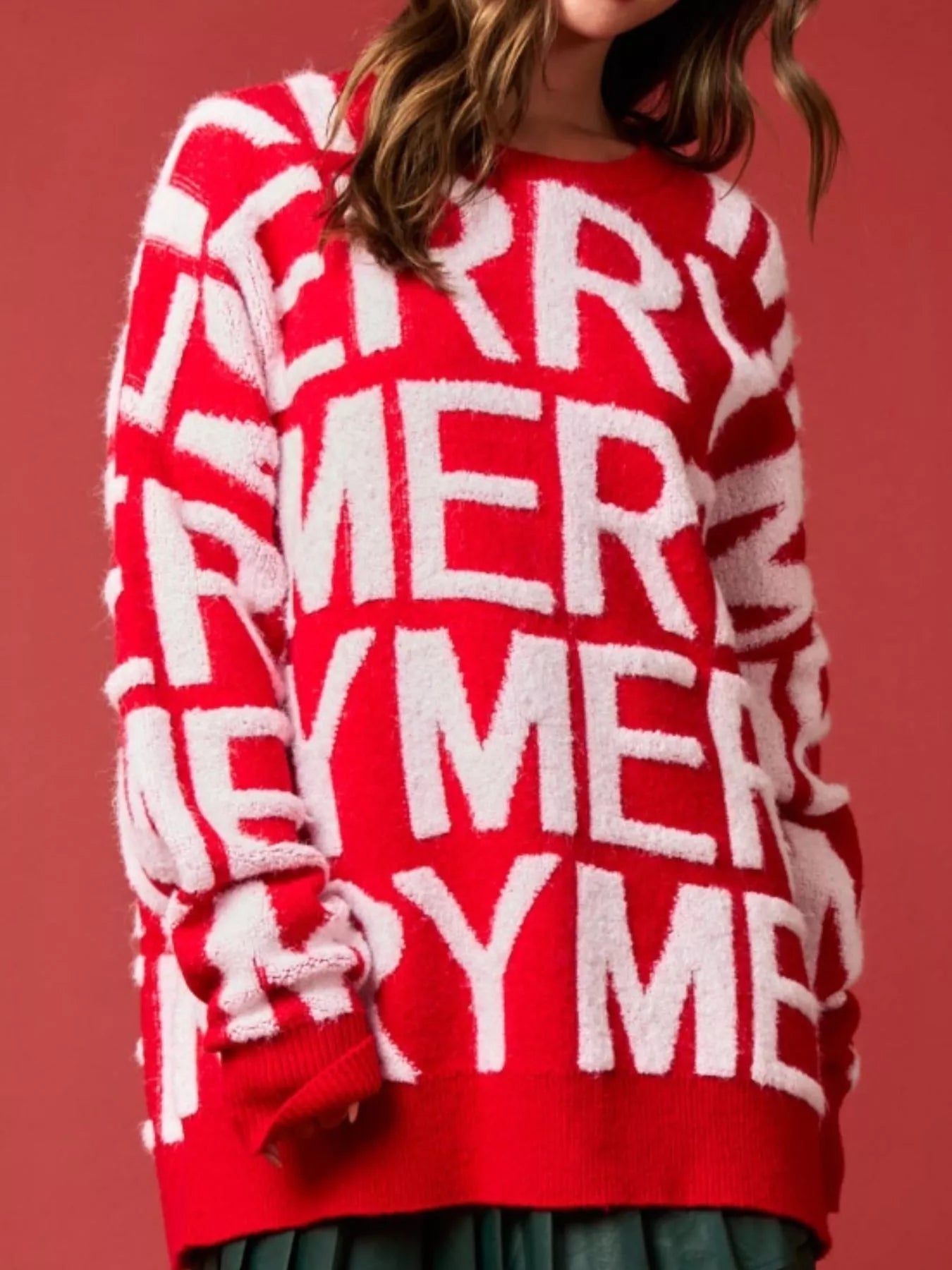 Christmas Merry Festive Holiday Sweater 