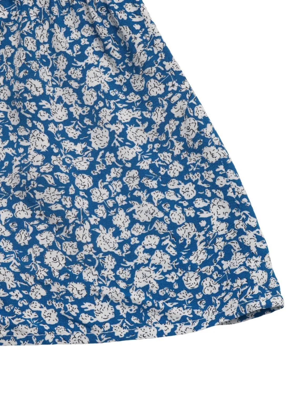 Tassel Floral Mini Skirt 