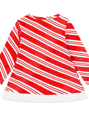 Children's Striped Christmas Outfit Set 