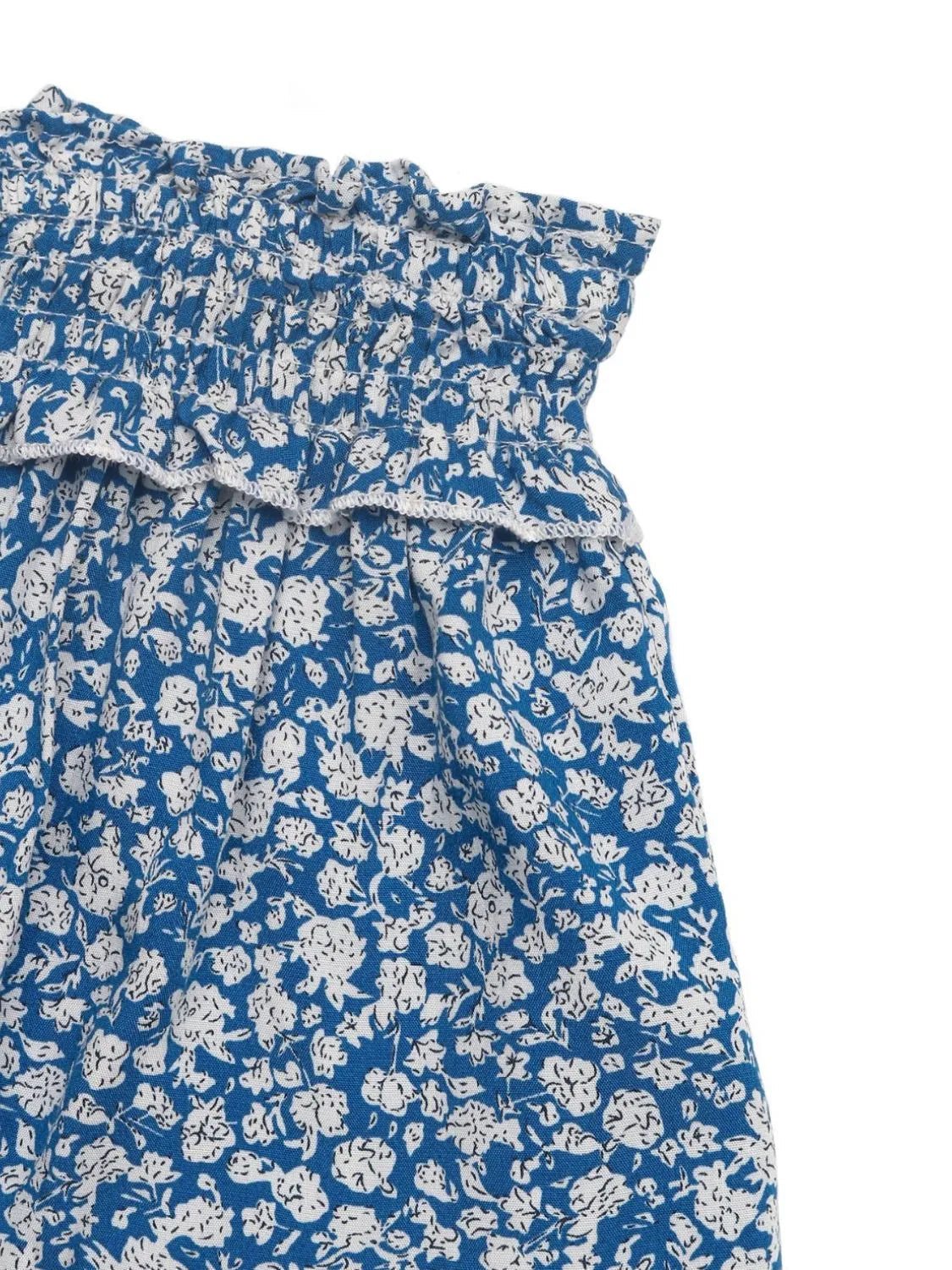 Tassel Floral Mini Skirt 