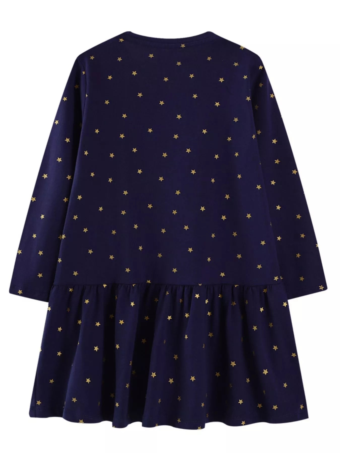 Children's Embroidered Unicorn Long Sleeve Dress 