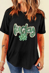 Lucky Clover Graphic T-Shirt 