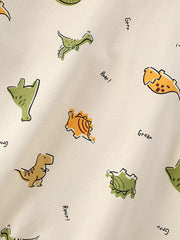 Children's Dinosaur Print Crew Neck Sweatshirt 