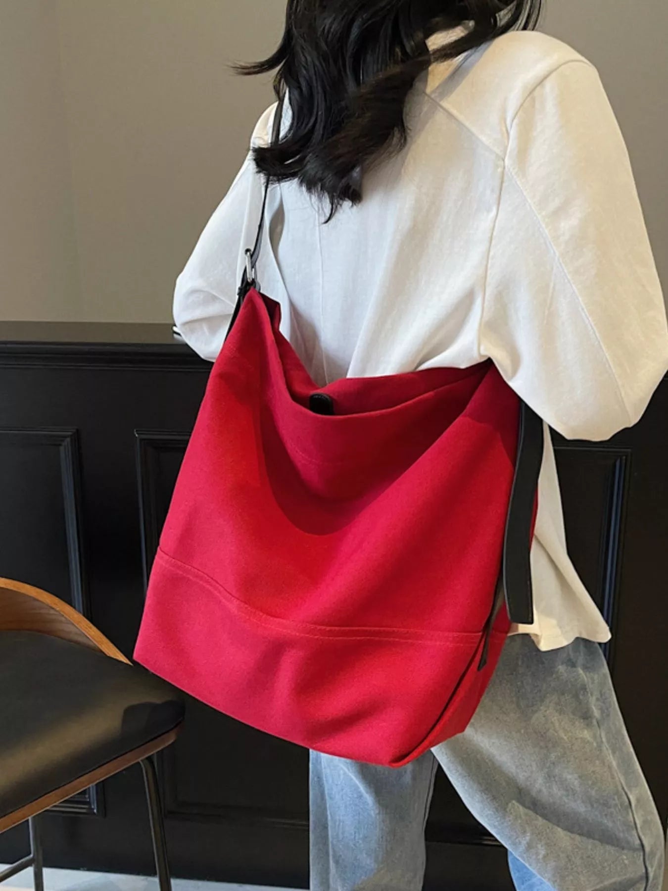 Adjustable Strap Handbag 