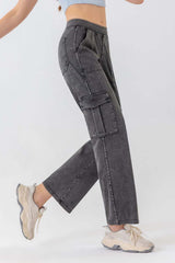 Buttoned Pocketed Long Jeans 