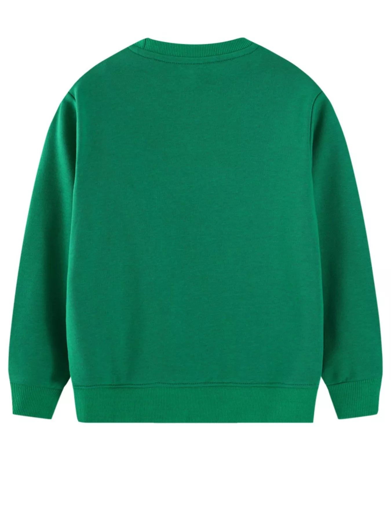 Children's Cartoon Vehicle Crew Neck Sweatshirt 