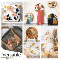 EasyThread Master™ Perfect Needle Set for Precise Embroidery 