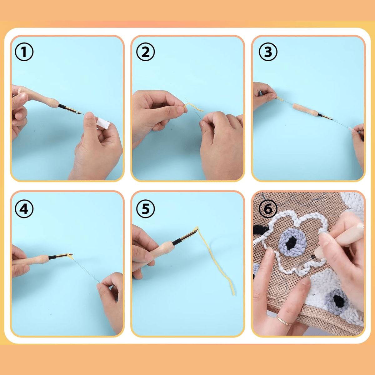 EasyThread Master™ Perfect Needle Set for Precise Embroidery 