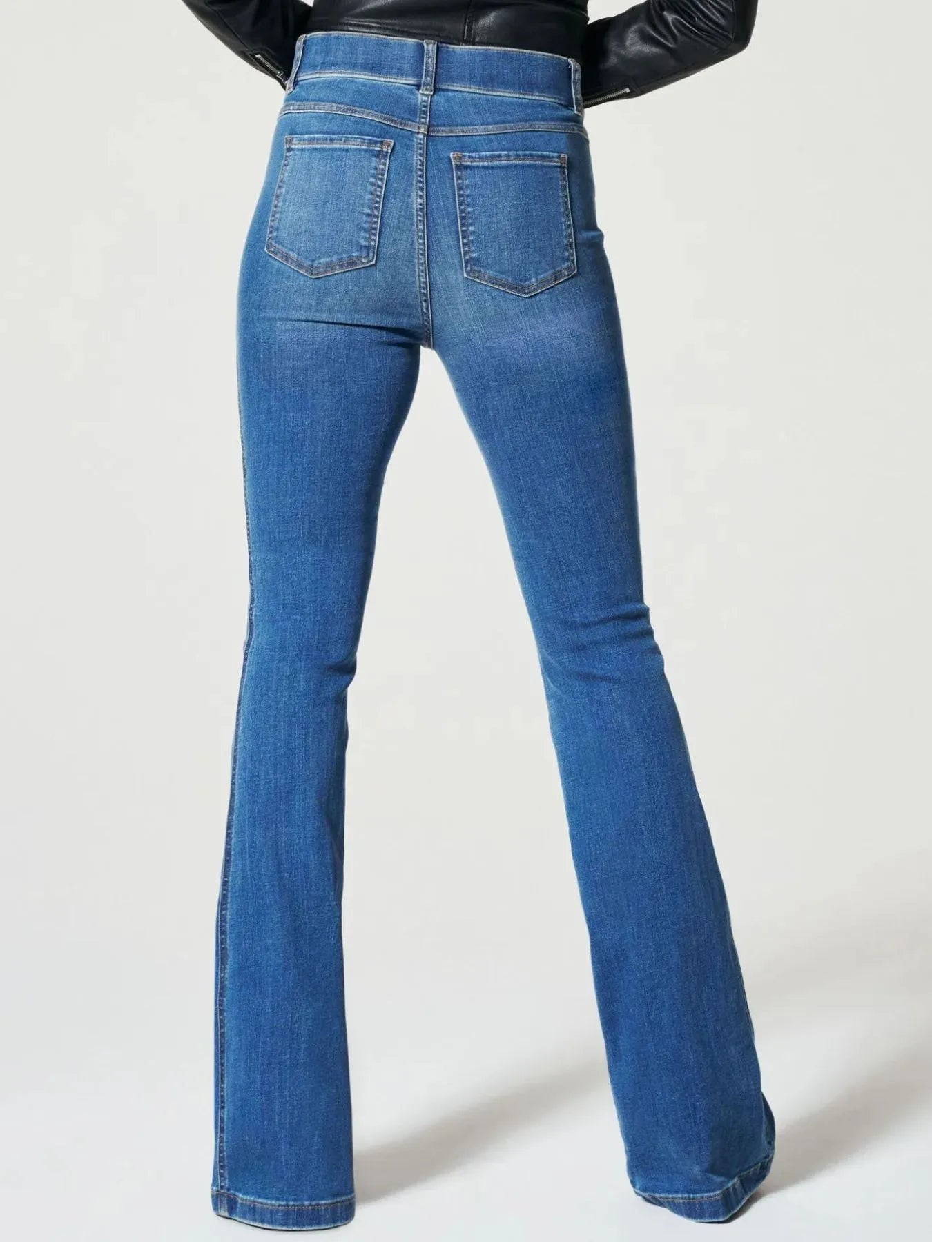 Full Size High-Waisted Flare Jeans Plus Size 