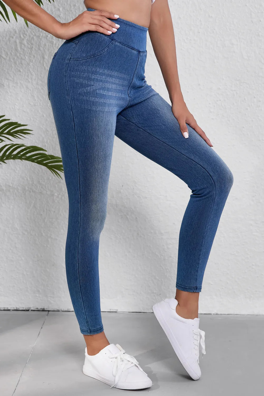 High Waist Skinny Jeans 