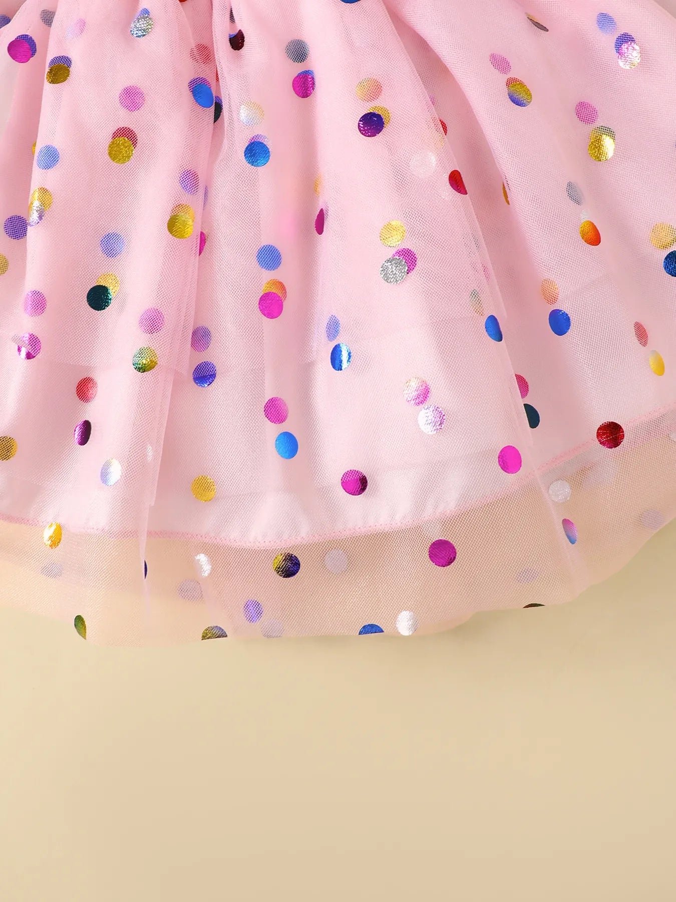 Children's Ruffled Graphic Bodysuit and Skirt Set 