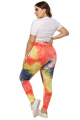 Plus Size Tie Dye Legging 