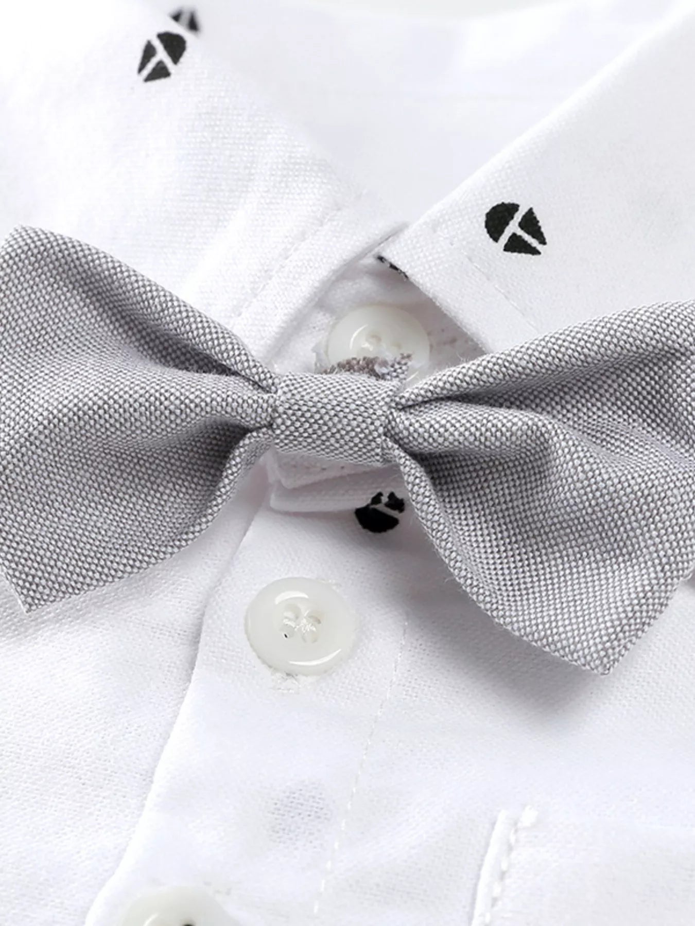 Children's Button Up Shirt and Overall Set 