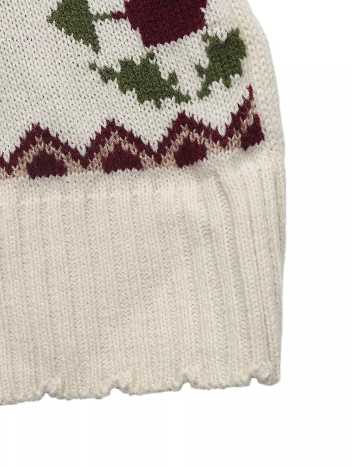 Cable Knit Turtleneck Sweater 