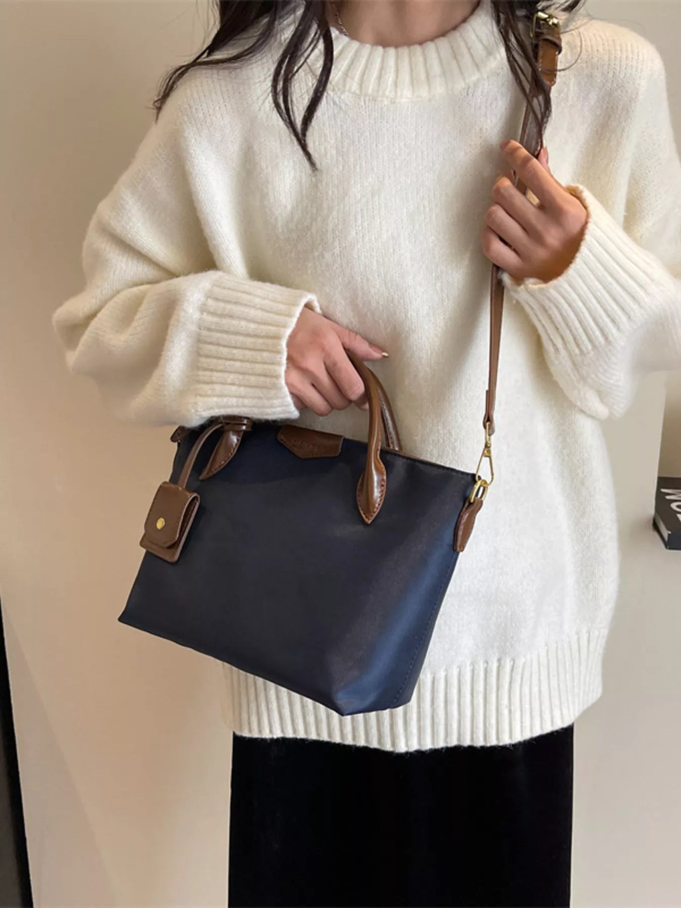 Top Handle Crossbody Bag 