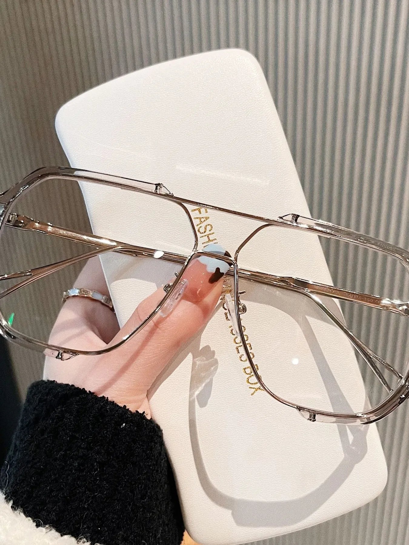 UV Protection Oversized Sunglasses 