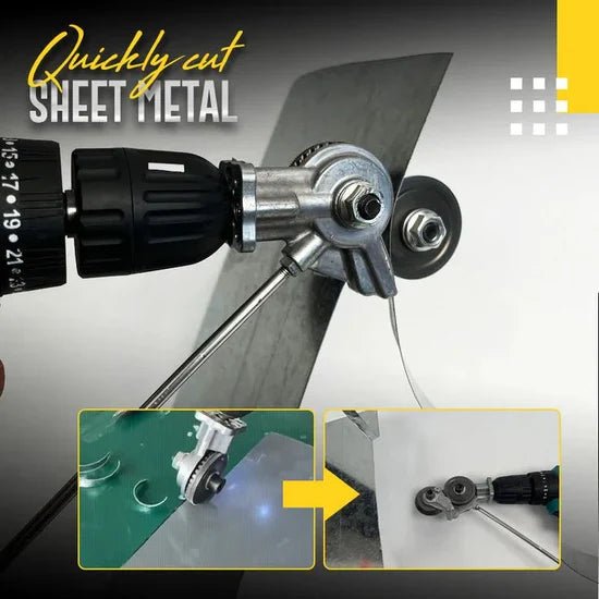 Electric Drill Plate Cutting Machine | Efficient Metal and Plastic Sheet Cutting Tool 