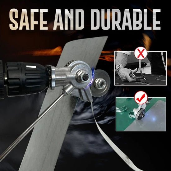 Electric Drill Plate Cutting Machine | Efficient Metal and Plastic Sheet Cutting Tool 