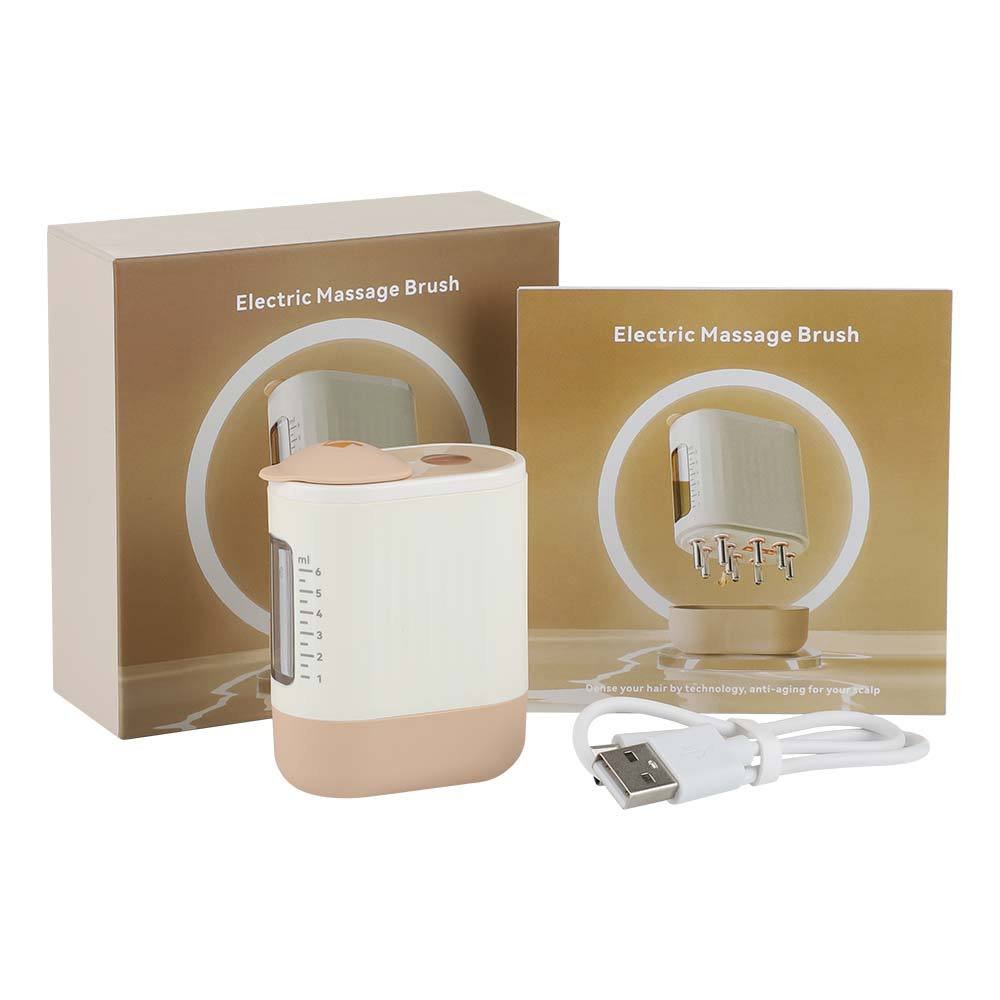 Electric Scalp Oil Application Wand | Scalp Massager with Red Light Therapy & Vibration | Hair Growth & Care, IPX5 