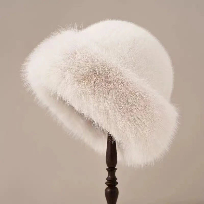 Elena Women's Fur Hat | Plush Vintage-Inspired Design for Winter 