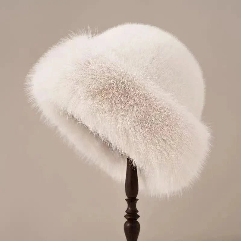 Elena Women's Fur Hat | Plush Vintage-Inspired Design for Winter 