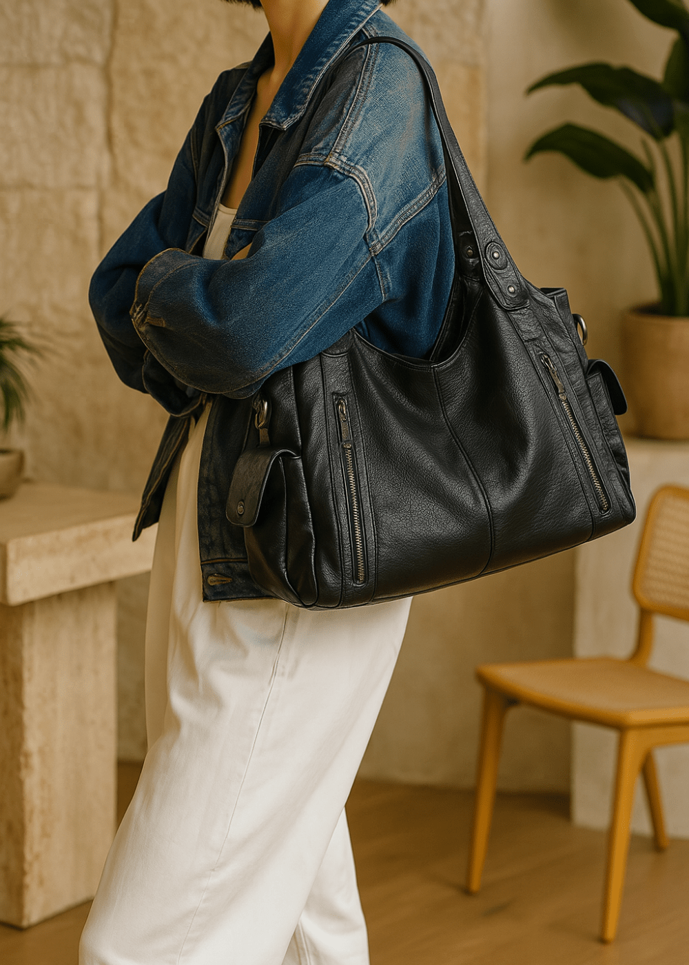 Evelyn Women's Tote Bag | Vegetable-Tanned Leather 
