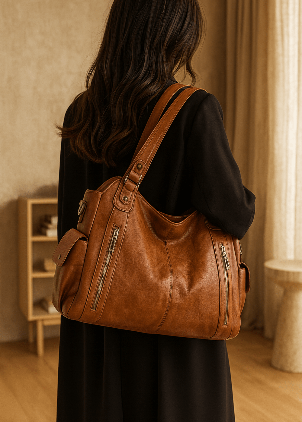 Evelyn Women's Tote Bag | Vegetable-Tanned Leather 