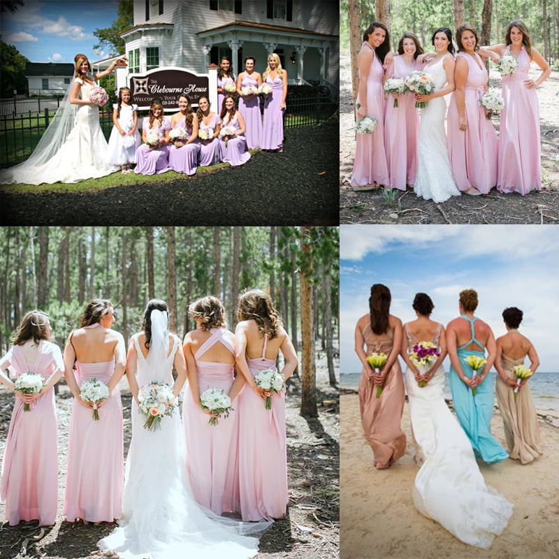 Everline Convertible Maxi Dress | Multi-Way Wrap Style for Weddings & Travel 
