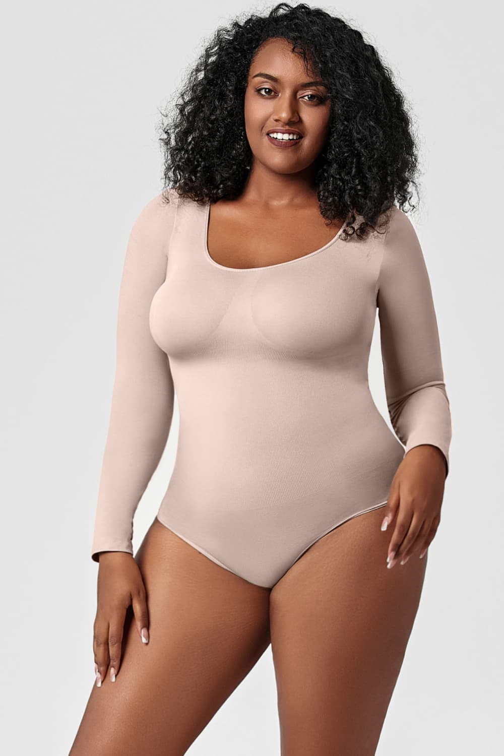 Long Sleeve Shaping Bodysuit 
