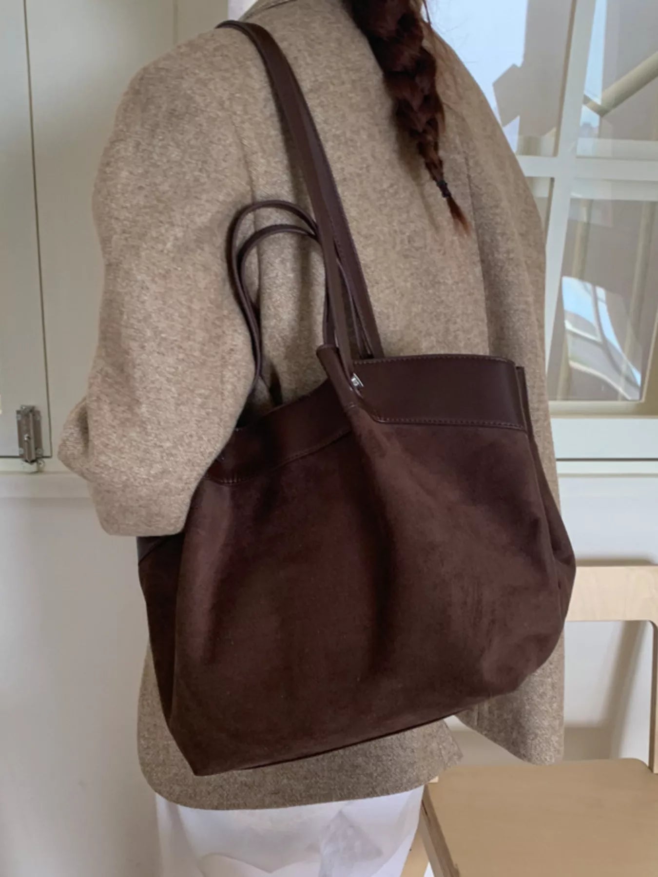 Lightweight Classic Color Tote Bag 