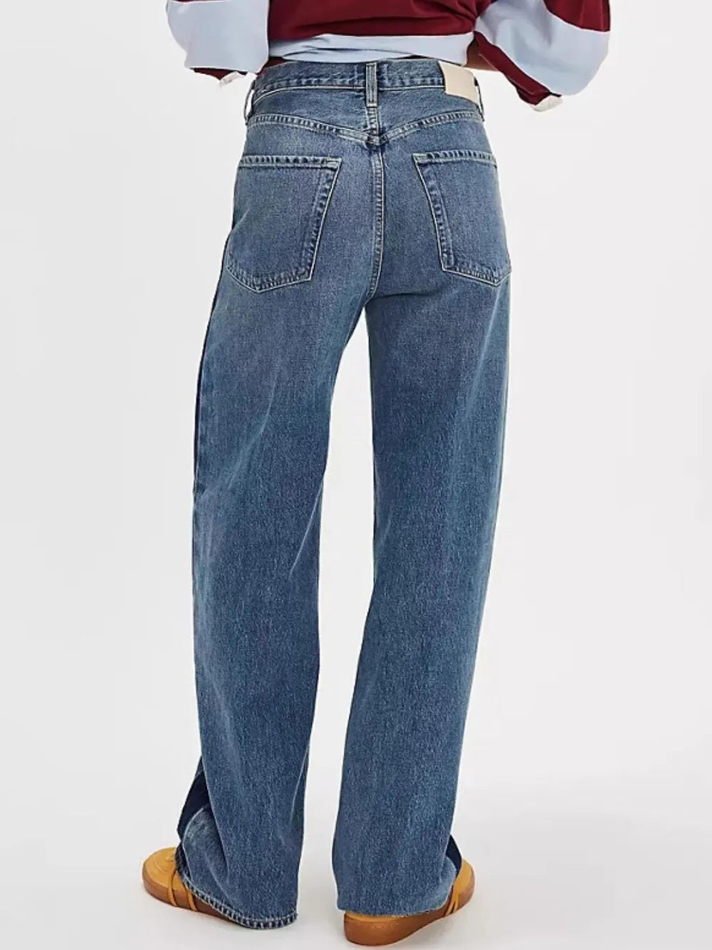 Baggy Jeans with Pockets 
