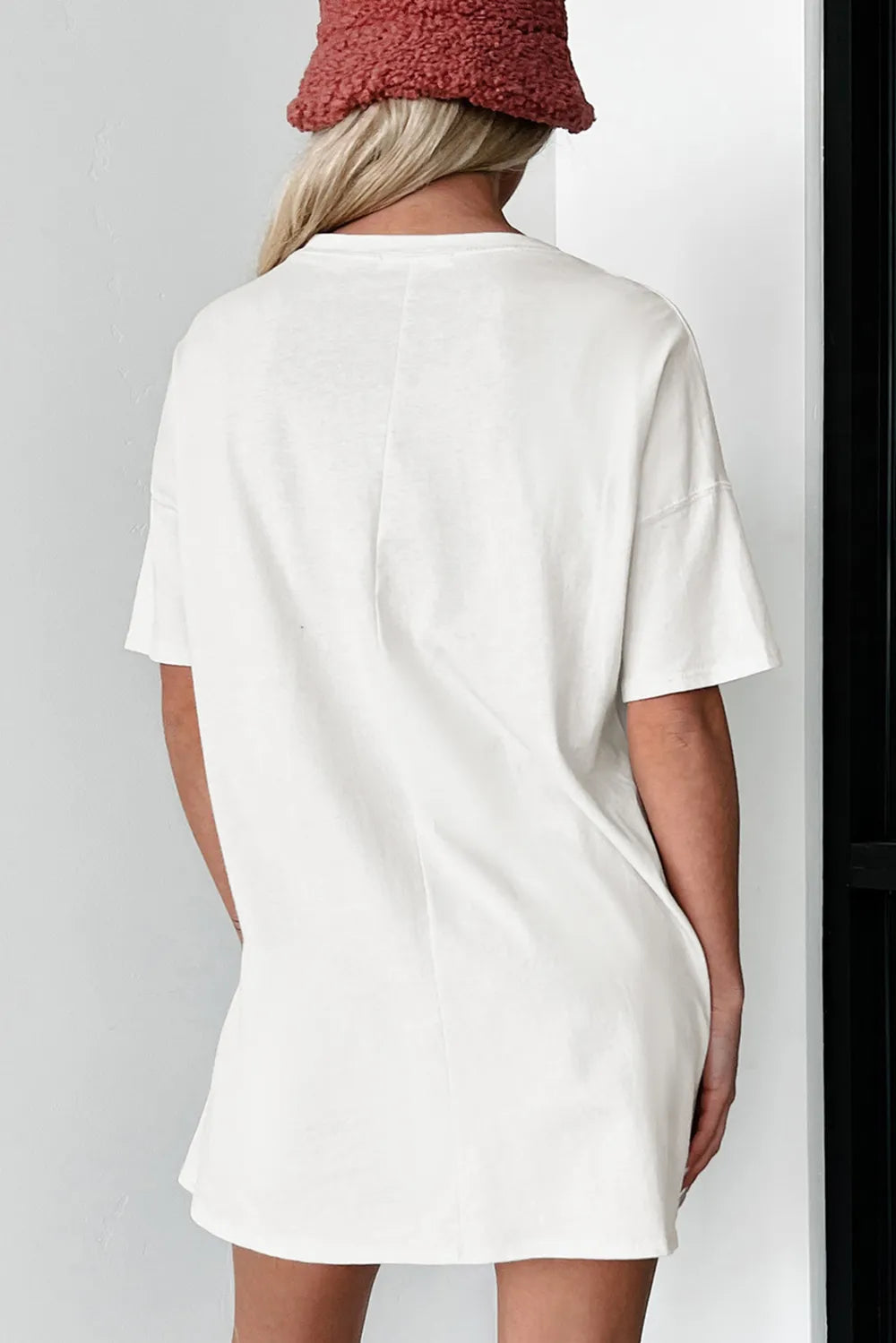 Lucky Clover Round Neck Short Sleeve T-Shirt 