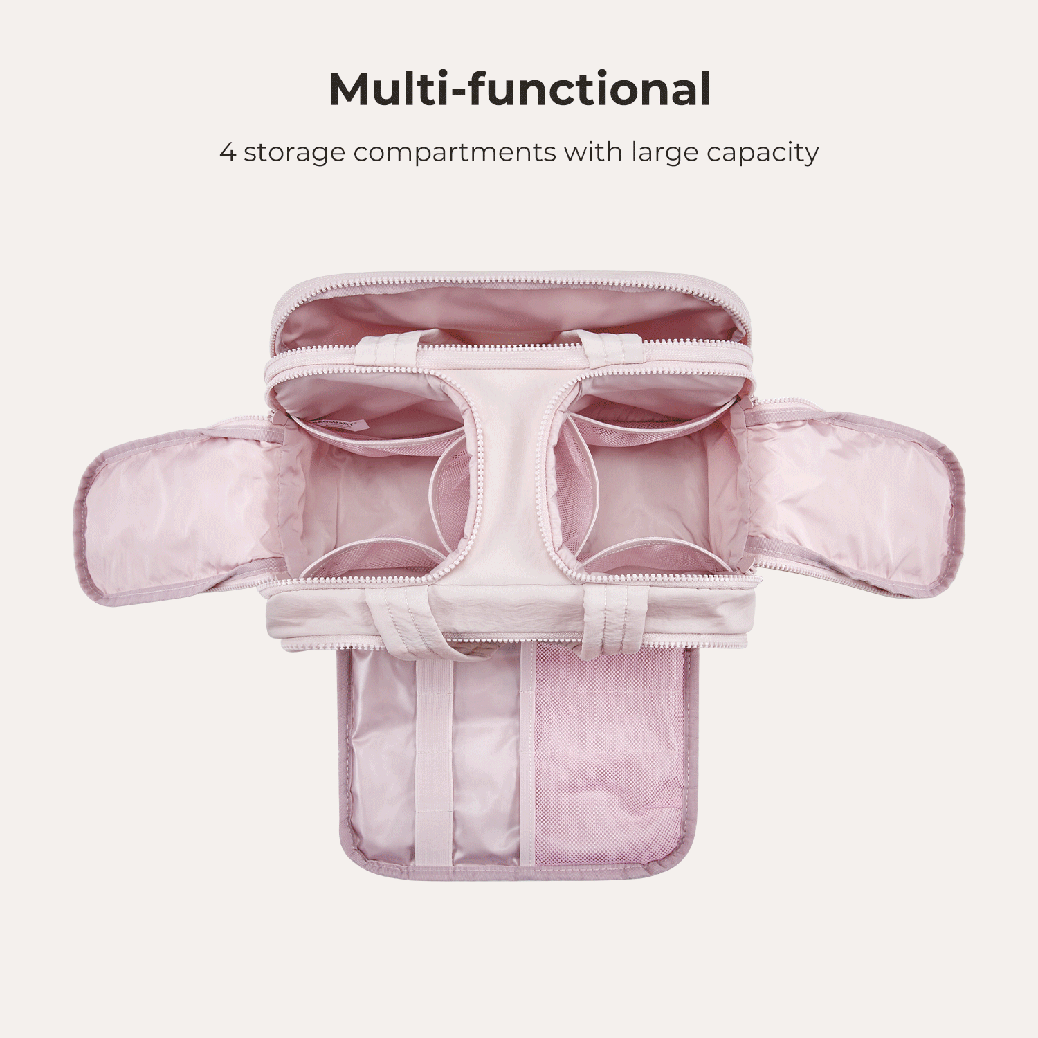 LumaPack — Compact Travel Toiletry Organizer with Durable Compartments 