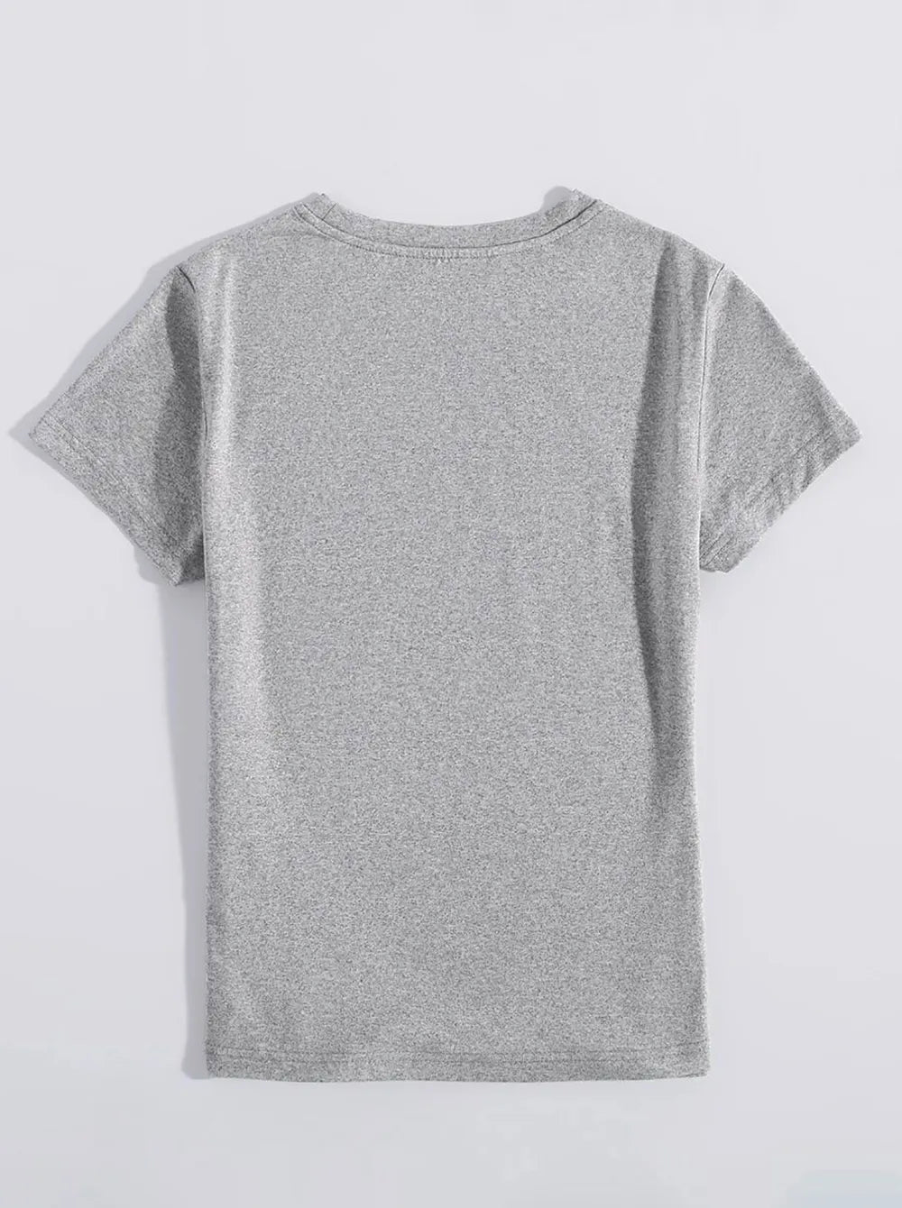 Lucky Clover Round Neck Short Sleeve T-Shirt 