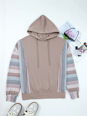 Colorblock Patchwork Baggy Hoodie 