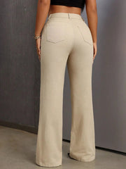 Bootcut Jeans with Pockets 