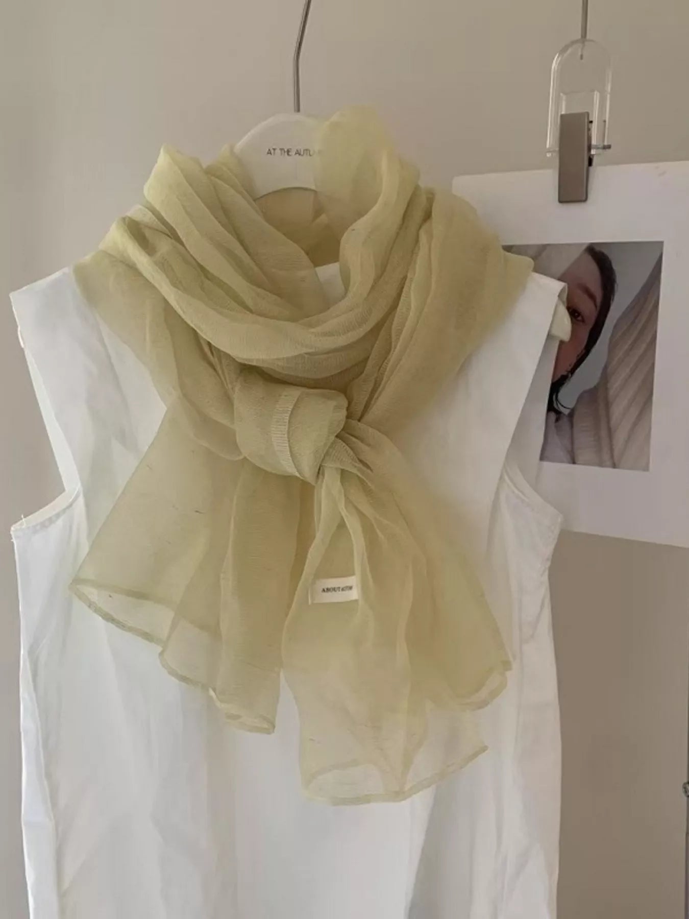 Lightweight Sheer Scarf 
