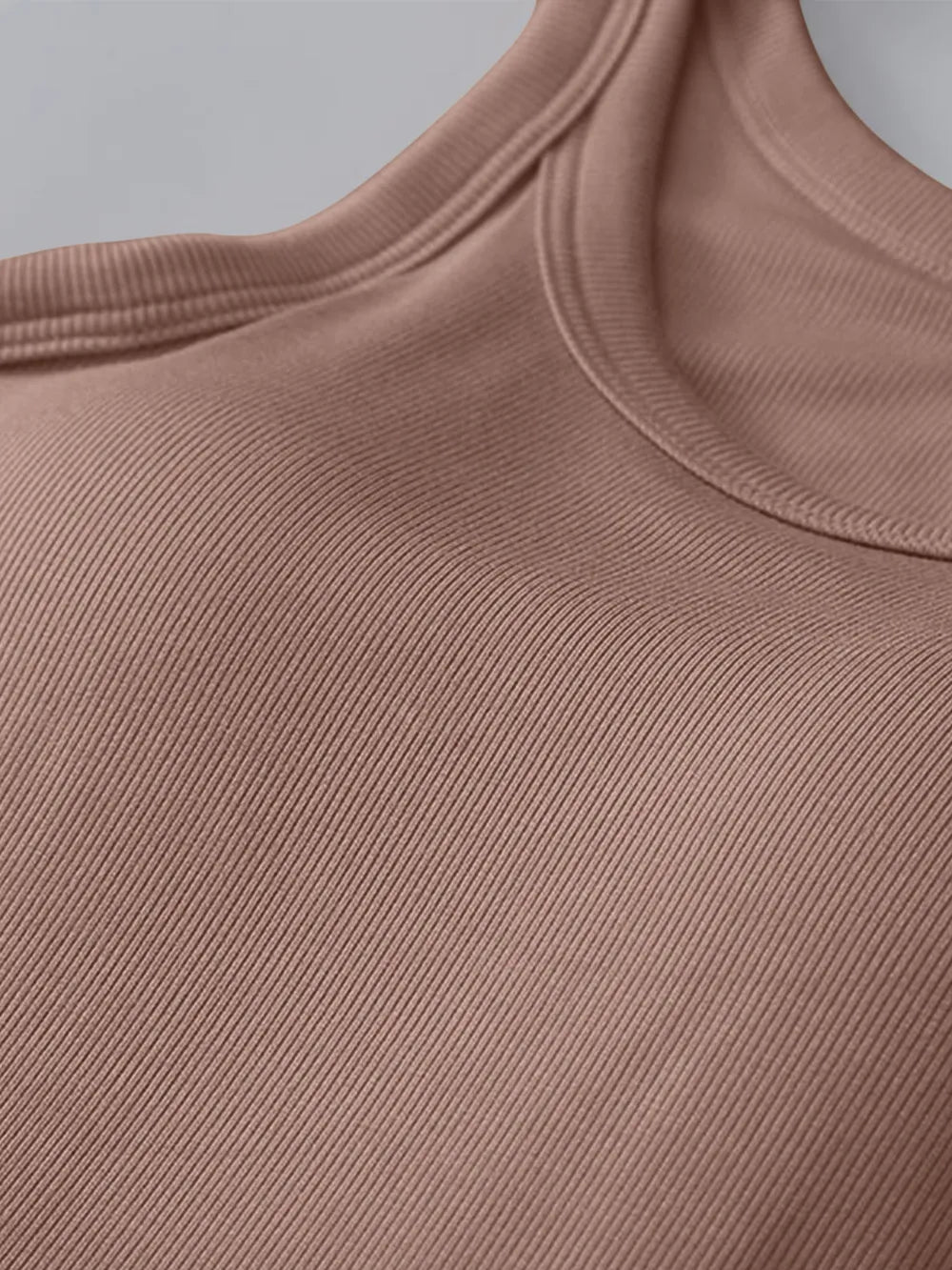 Round Neck Tank with Bra 