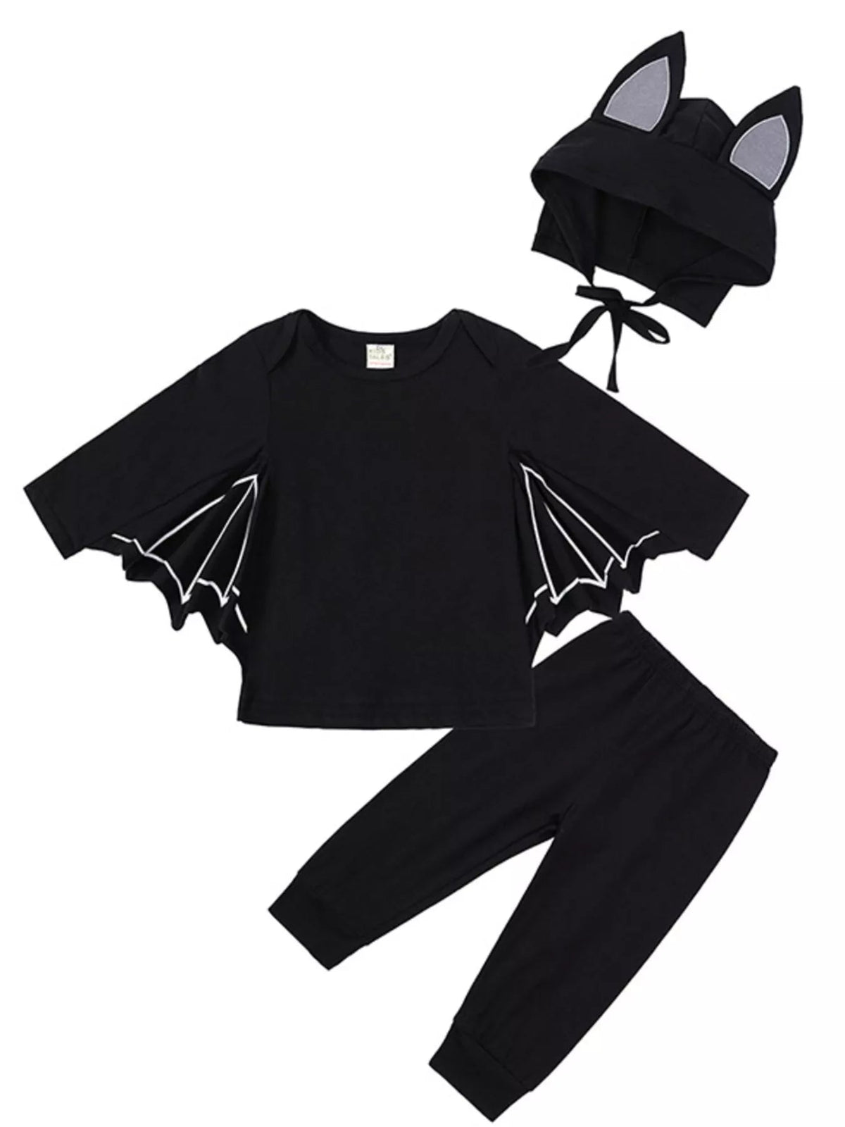 Children's Halloween Bat 3 Piece Set 