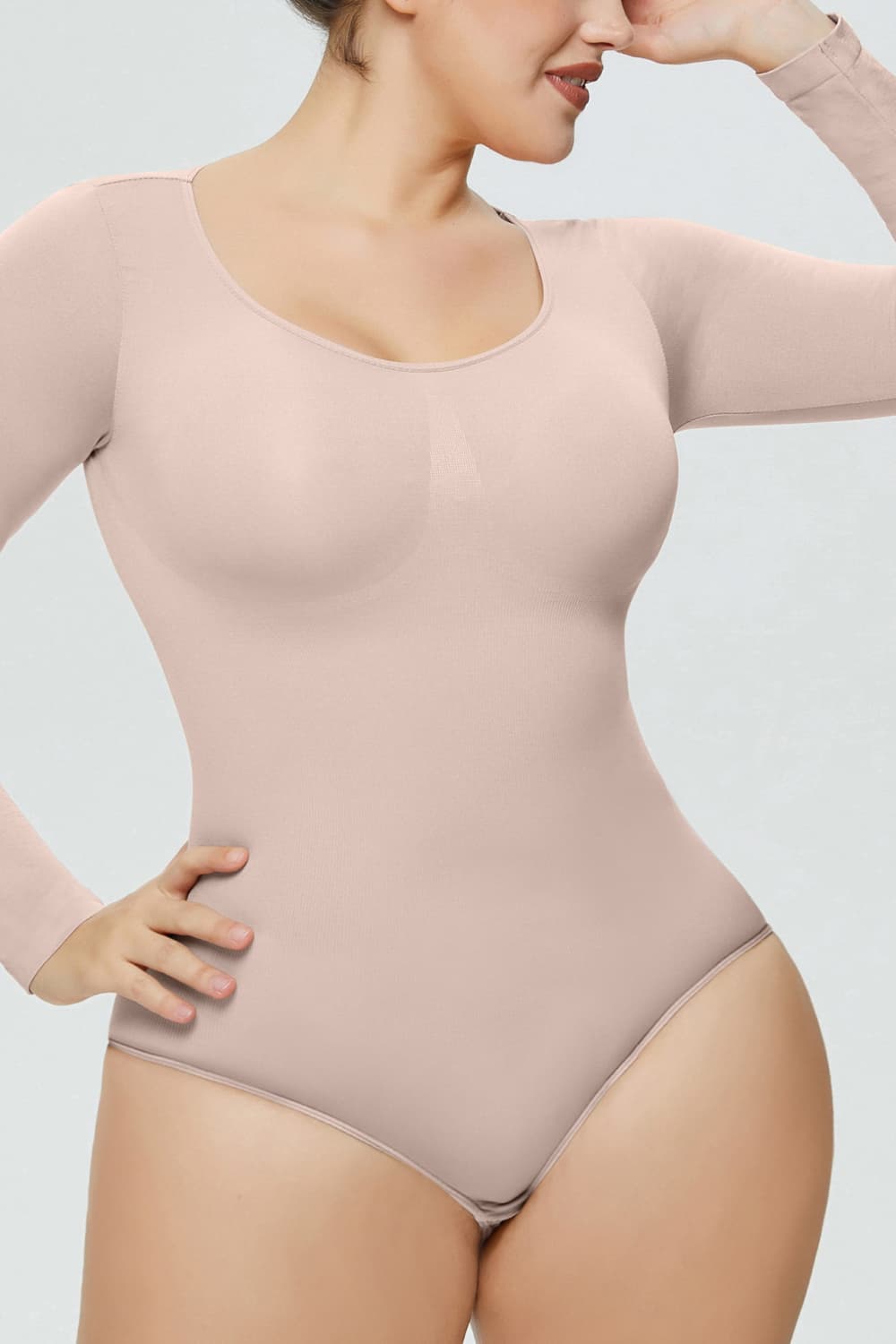 Long Sleeve Shaping Bodysuit 