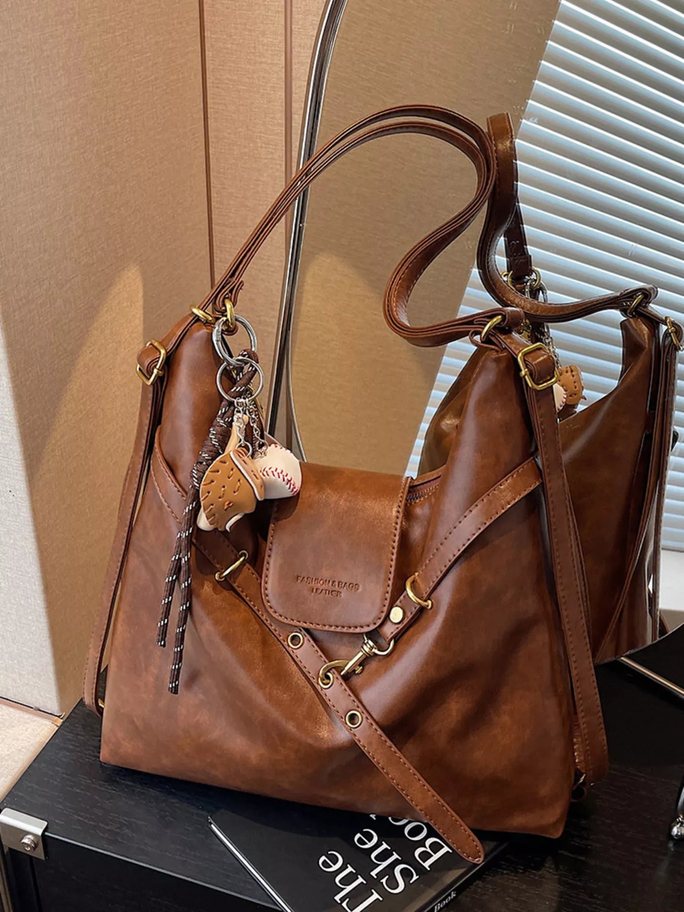Adjustable Strap Convertible Bag 