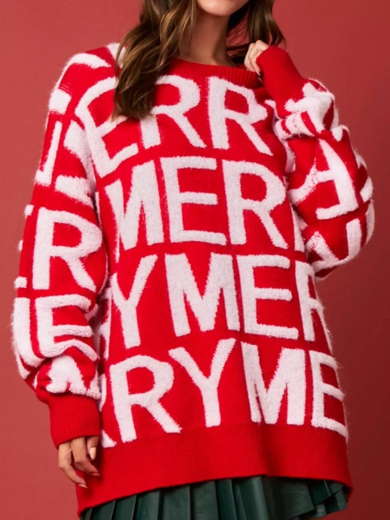 Christmas Merry Festive Holiday Sweater 