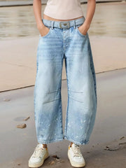 Wide Leg Relaxed Fit Jeans 