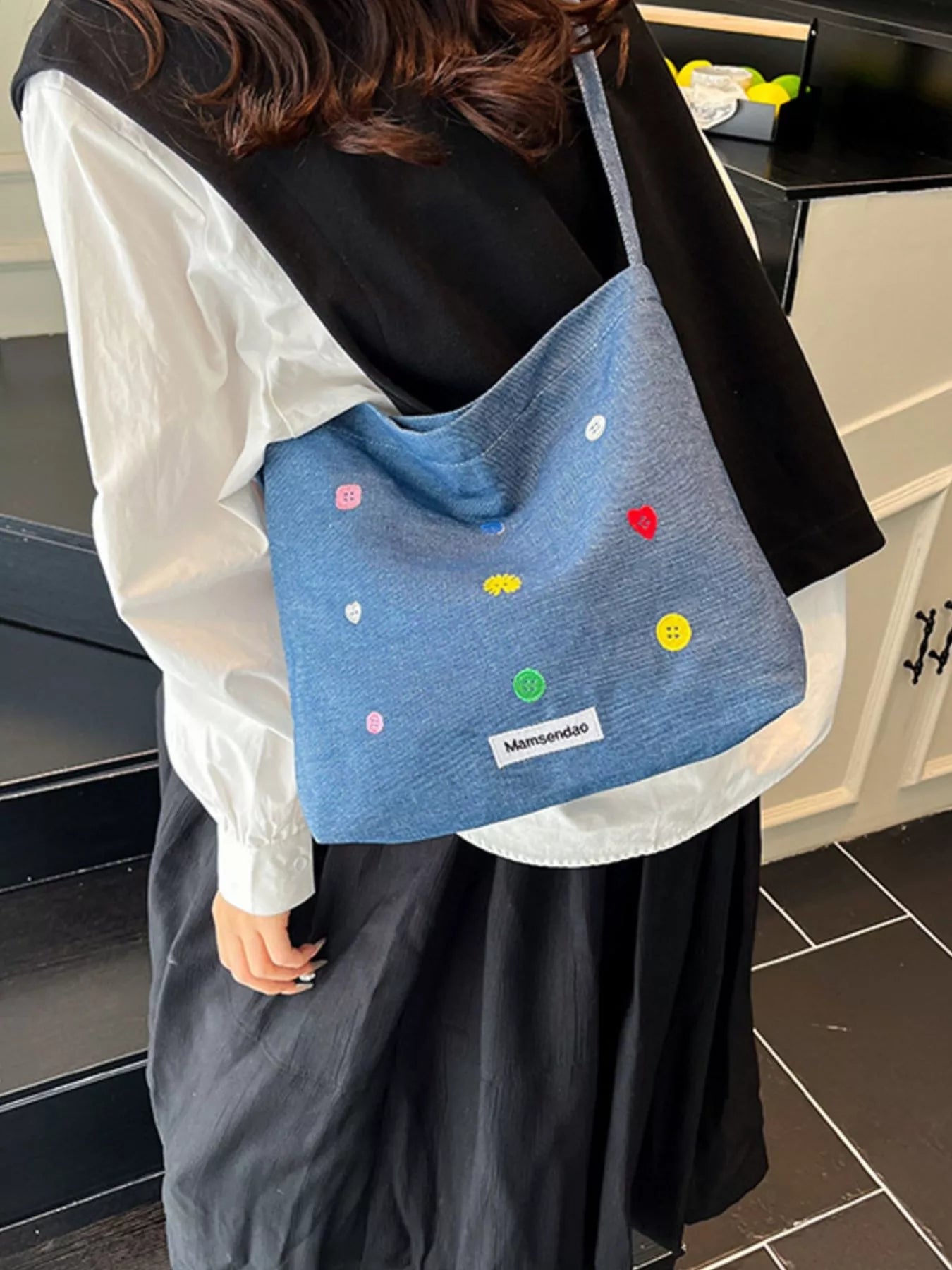 Adjustable Strap Crossbody Bag 