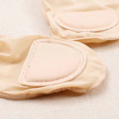 FlexStep Cushioned No-Show Socks | Breathable Ice Silk, 4-Pair Set 
